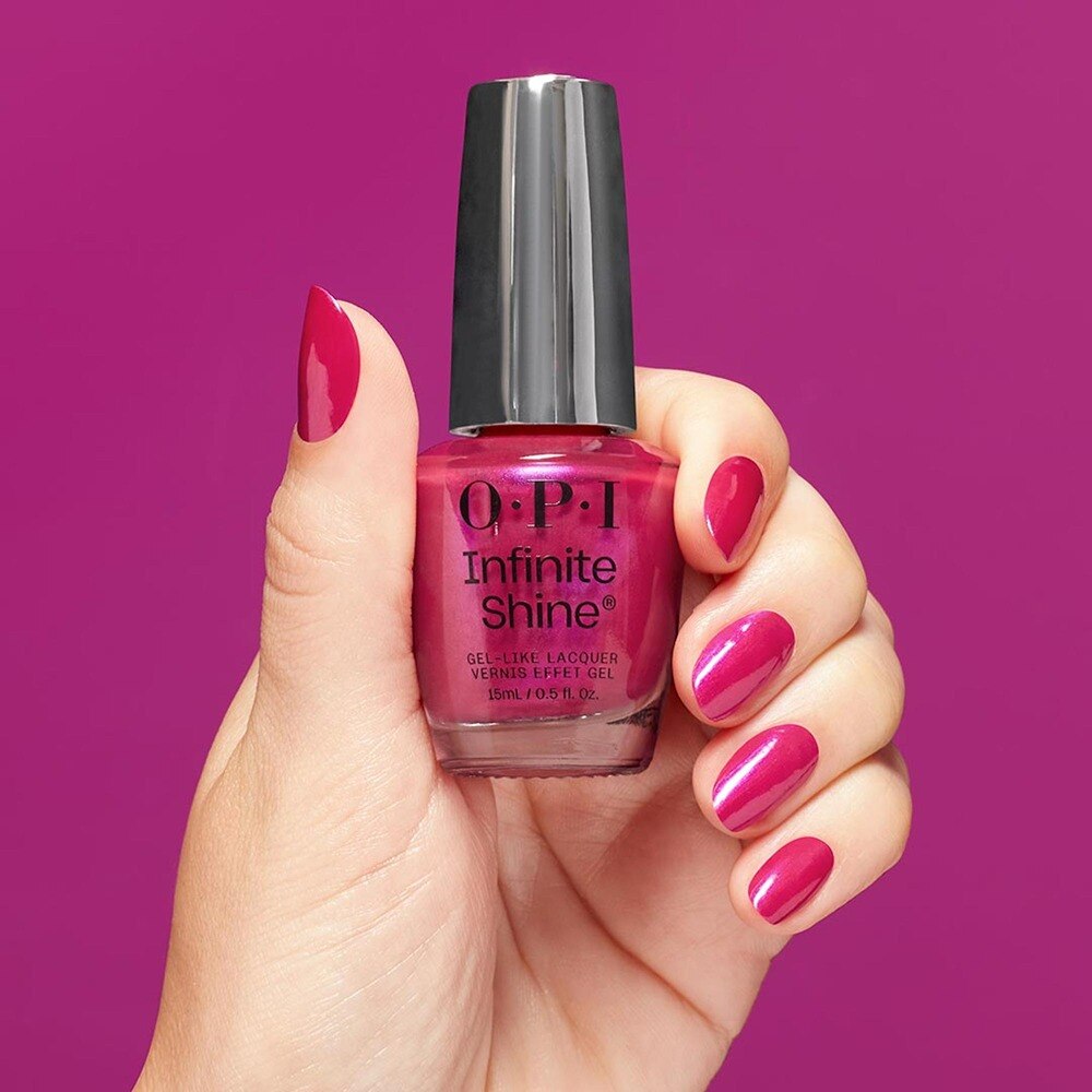 Lac de unghii cu efect de gel OPI Infinite Shine, Pompeii Purple