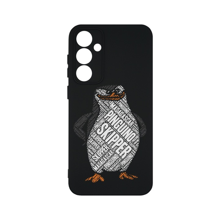 BestCase® Husa Slim Premium Silicon 1.2MM, Compatibila Cu Samsung Galaxy A55, Calligraphy Skipper, Microfibra in interior, Antisoc, Protectie camera si ecran, PB 1544