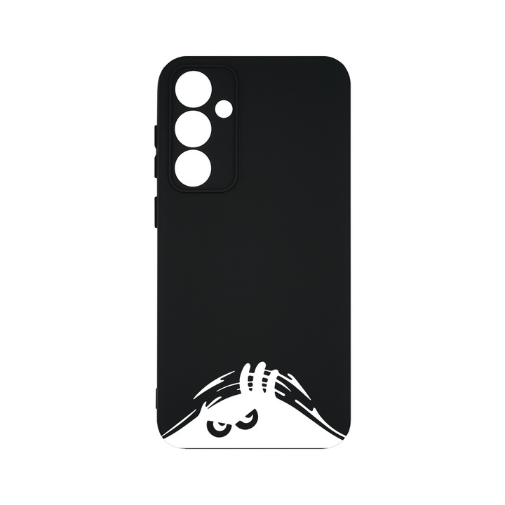 BestCase® Husa Slim Premium Silicon 1.2MM, Compatibila Cu Samsung Galaxy S23 FE, Hidden Face, Microfibra in interior, Antisoc, Protectie camera si ecran, PB 1645