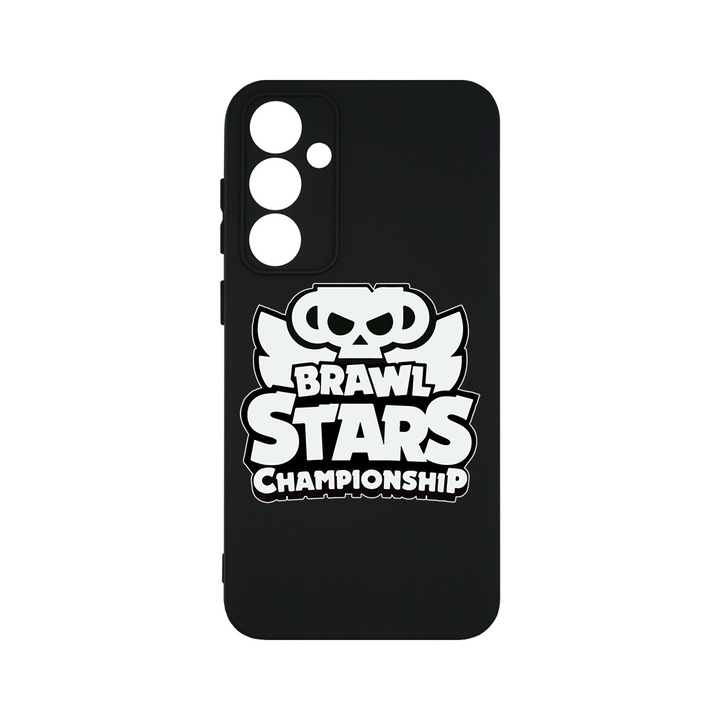 BestCase® Husa Slim Premium Silicon 1.2MM, Compatibila Cu Samsung Galaxy A55, Brawl Stars ChampionShip, Microfibra in interior, Antisoc, Protectie camera si ecran, PB 1686