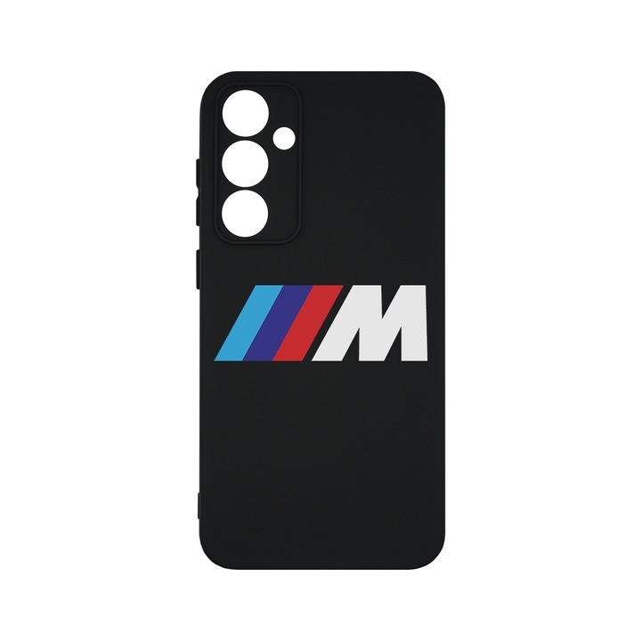 BestCase® Husa Slim Premium Silicon 1.2MM, Compatibila Cu Samsung Galaxy A55, Logo BMW M Power, Microfibra in interior, Antisoc, Protectie camera si ecran, PB 1752