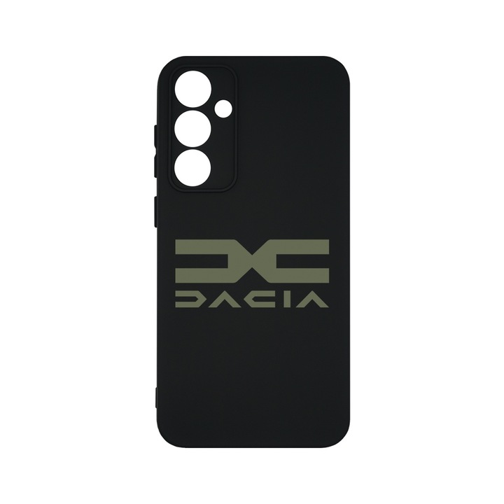 BestCase® Husa Slim Premium Silicon 1.2MM, Compatibila Cu Samsung Galaxy A55, Logo Dacia, Microfibra in interior, Antisoc, Protectie camera si ecran, PB 1747