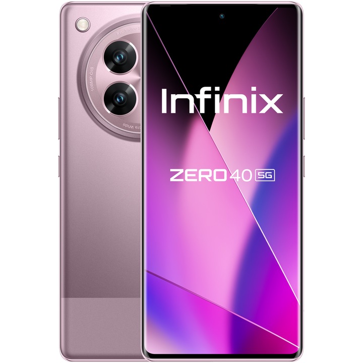 Смартфон INFINIX ZERO 40, 12GB RAM, 512GB, 5G, Violet