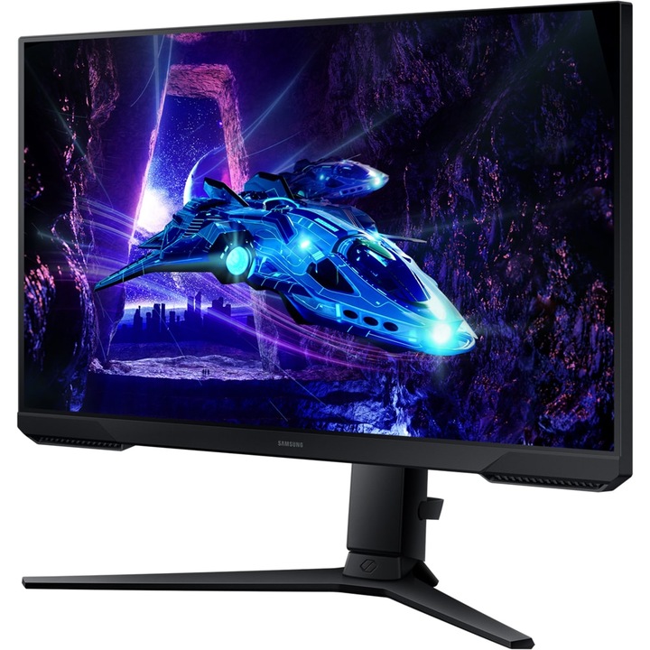 Монитор Gaming LED VA Samsung Odyssey G3 32", Full HD (1920x1080), 180Hz, 1ms, AMD FreeSync™, HDR 10, HDMI, Display Port, Pivot, VESA, Черен