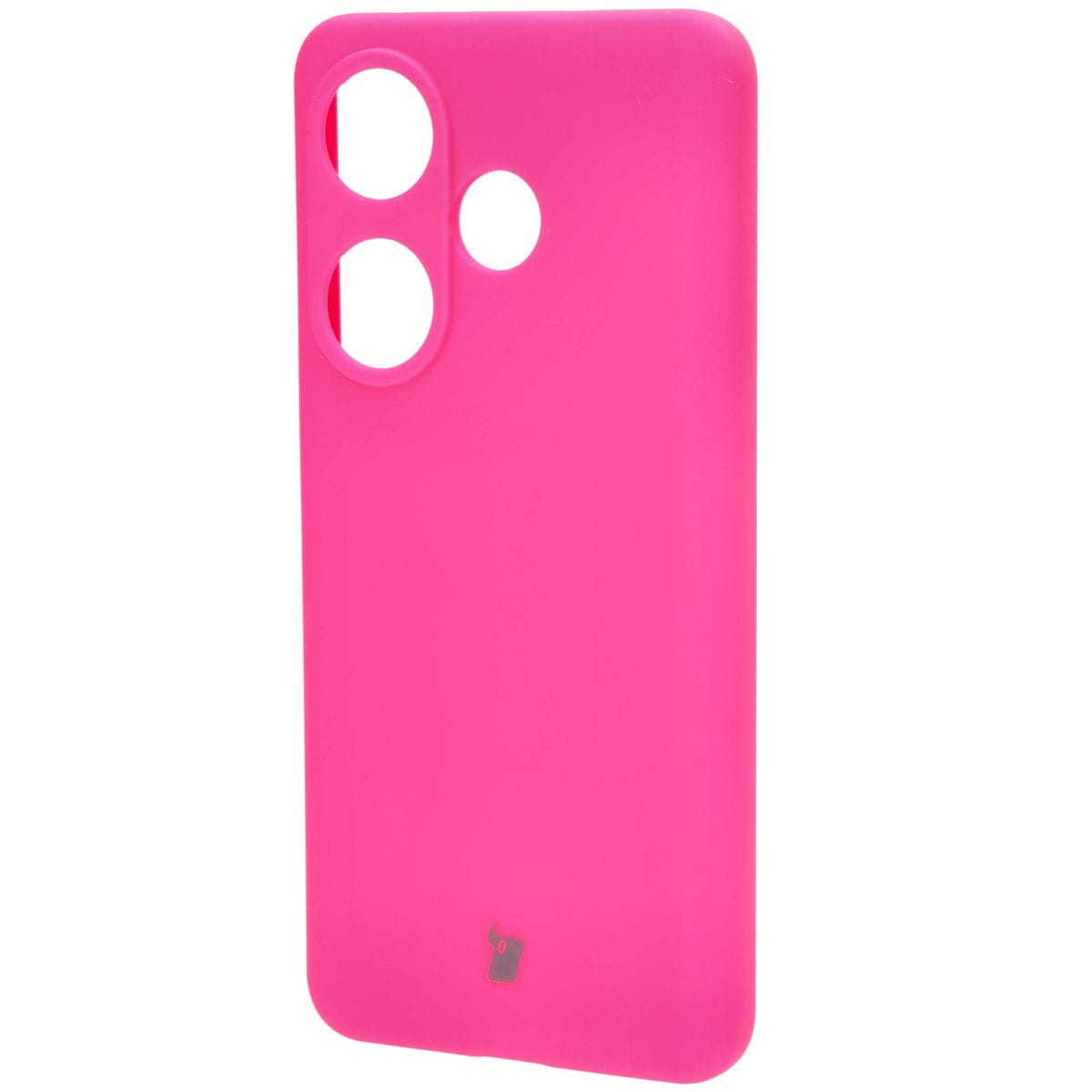 Husa Bizon Soft Case pentru Xiaomi Poco F6, roz neon