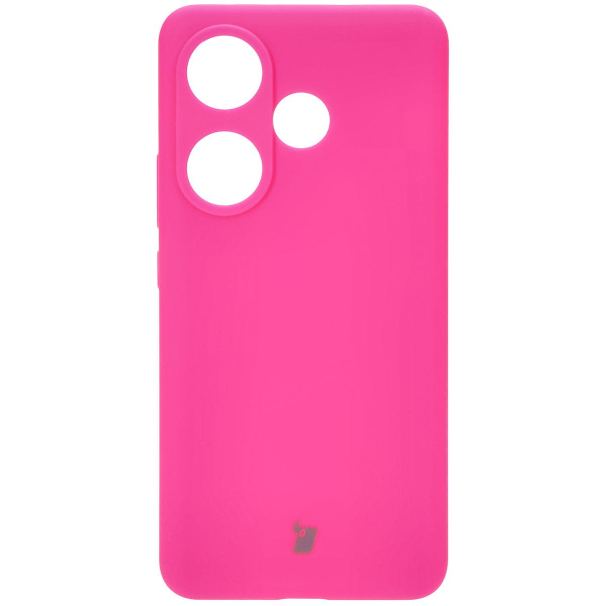 Husa Bizon Soft Case pentru Xiaomi Poco F6, roz neon