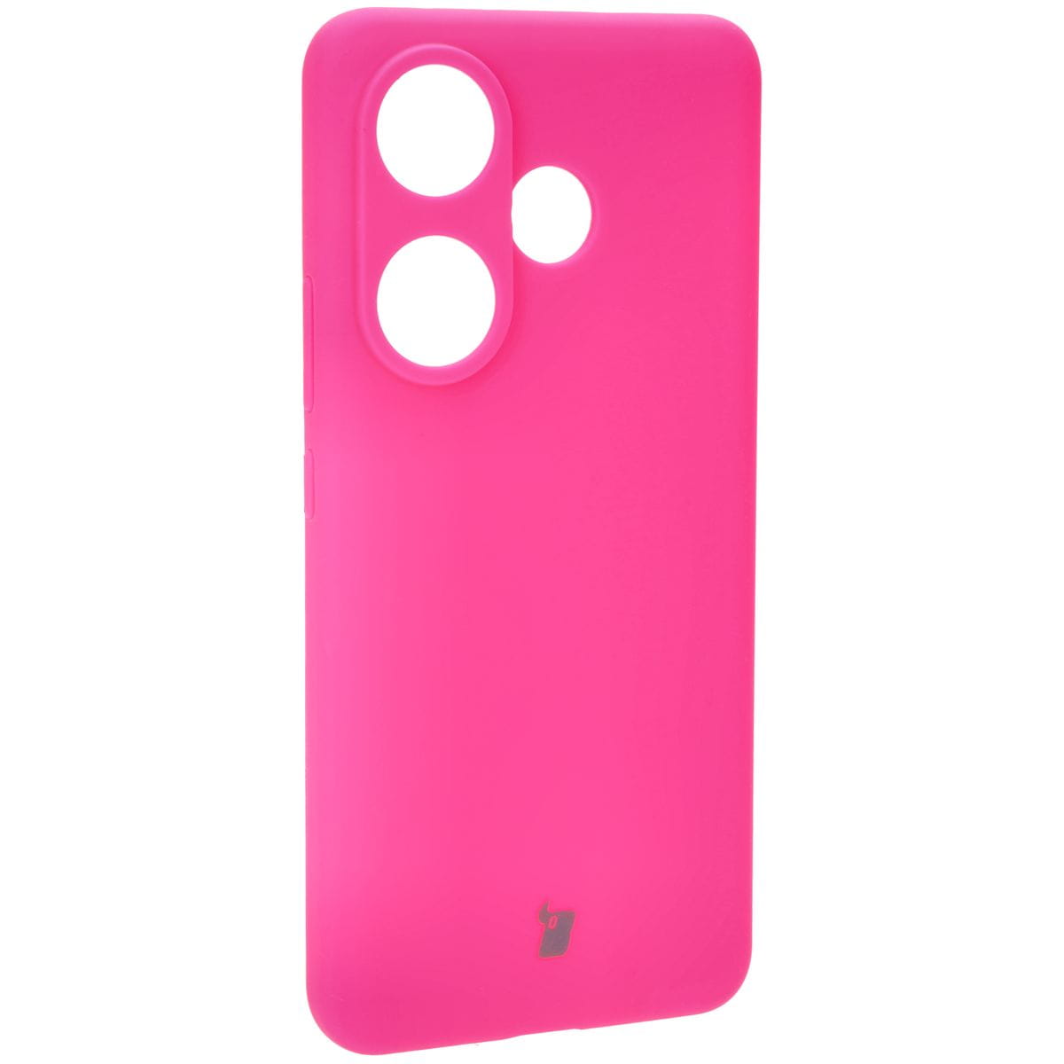 Husa Bizon Soft Case pentru Xiaomi Poco F6, roz neon