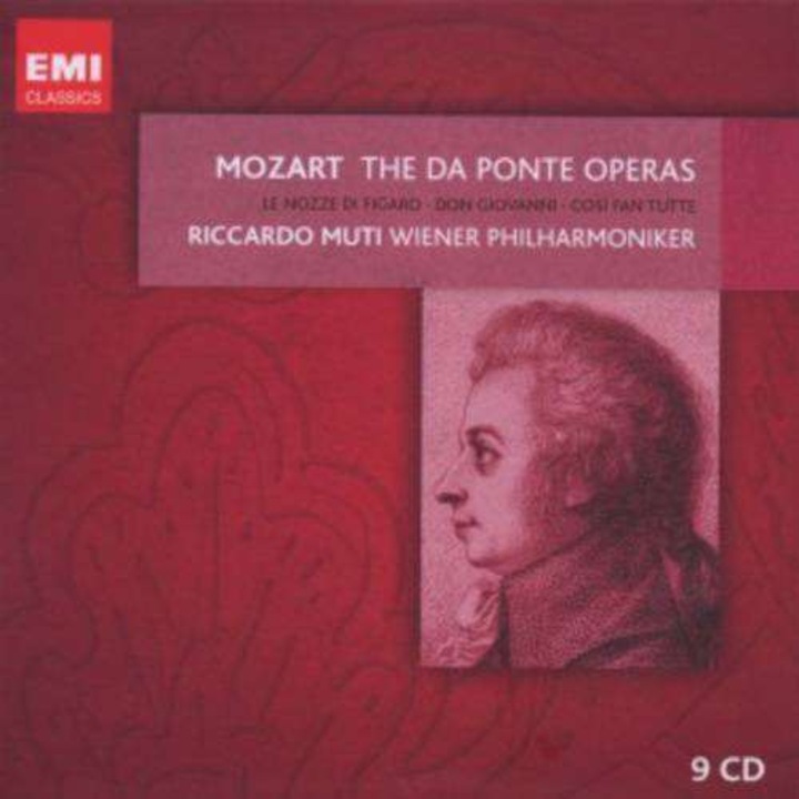 Riccardo / Philharmonia Orch. Muti - Mozart: The Da Ponte Operas (9CD)