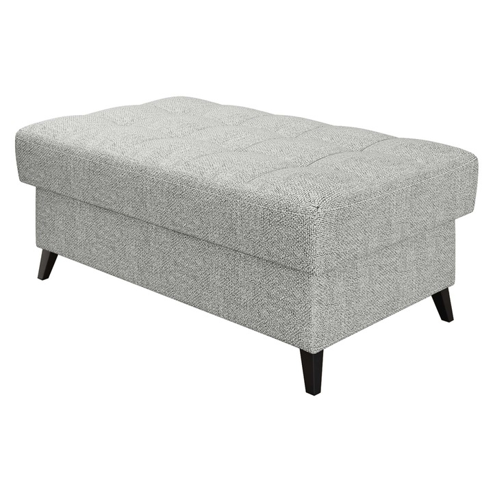 Taburet Elsie Premium, MIRJAN24, gri deschis, 106x67x44 cm