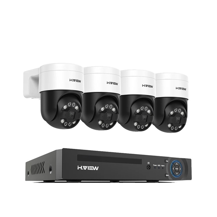 Kit Hikvision CCTV 16 camere bullet TurboHD 1.3MP MK059-KIT09