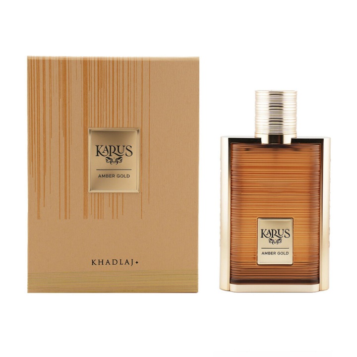 Khadlaj Eau de Parfum, Karus Amber Gold, Unisex, 100 ml