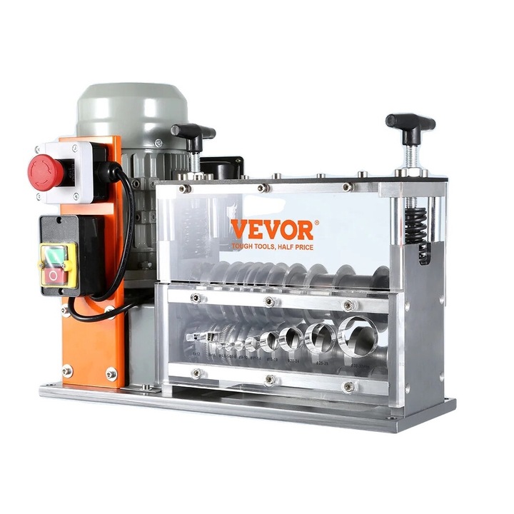 Masina electrica de decojit cabluri, 750W, 1.5-32mm, dimensiuni 18.9x11.8x14.9in, greutate 24.3kg