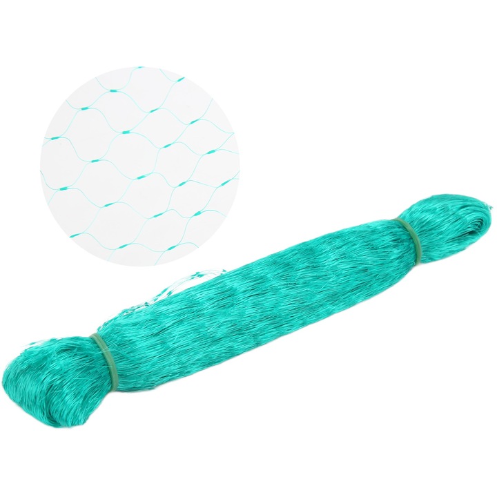 Мрежа за защита от птици, Enforose, издръжлива, за многократна употреба, зелена