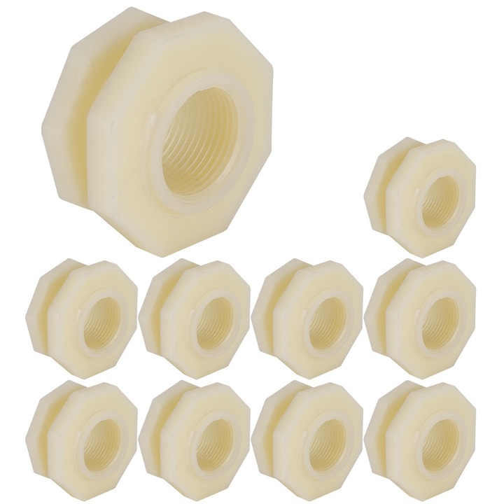 Adaptor pentru imbinari pentru rezervor de apa pentru turnul acvariului, 10 buc
