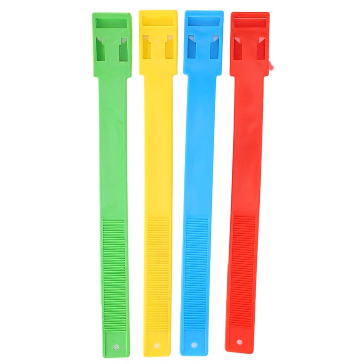 Set 4 benzi de identificare pentru picioare vaci, Enforose, multicolor