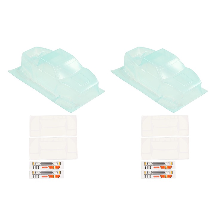 Комплект RC каросерия 313 мм, декоративен, персонализиран, прозрачен, със стикер „Направи си сам“, RC части за 1/10 верижни машини