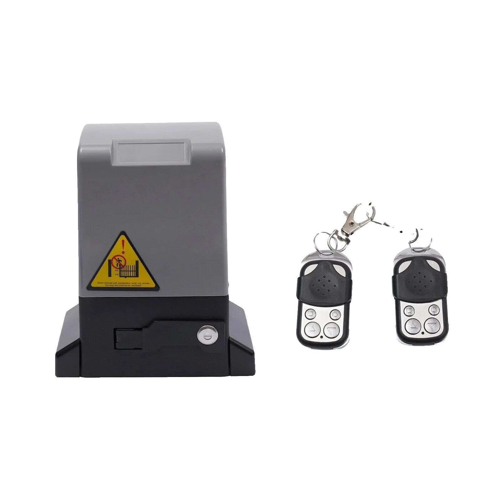 Deschizator electric pentru poarta glisanta, 750W, capacitate 1200kg, control de la distanta, dimensiuni 32x26x39cm