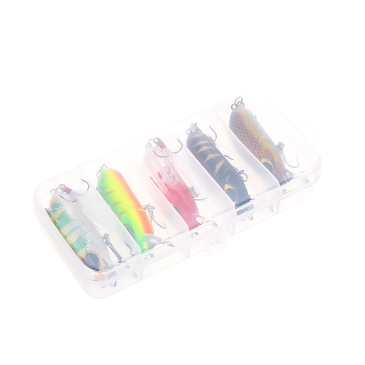 Műcsali készlet, Enforose 5 db. Kemény horgászcsalik