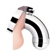 Centura de castitate, Blueline, din metal, culoare argintie