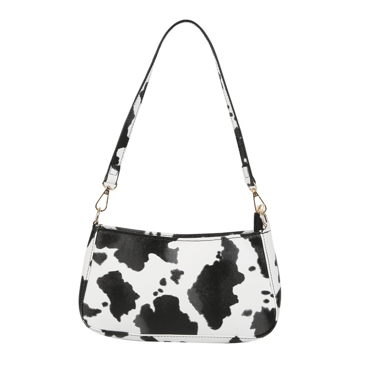 Válltáska, longziming, kicsi, elegáns, többszínű, 24x13x6cm