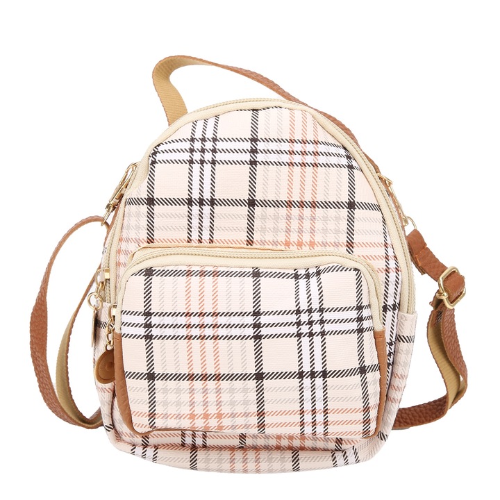 Longziming Válltáska, PU, poliészter, 17x16x5cm, utazáshoz, piknikekhez, bulikhoz