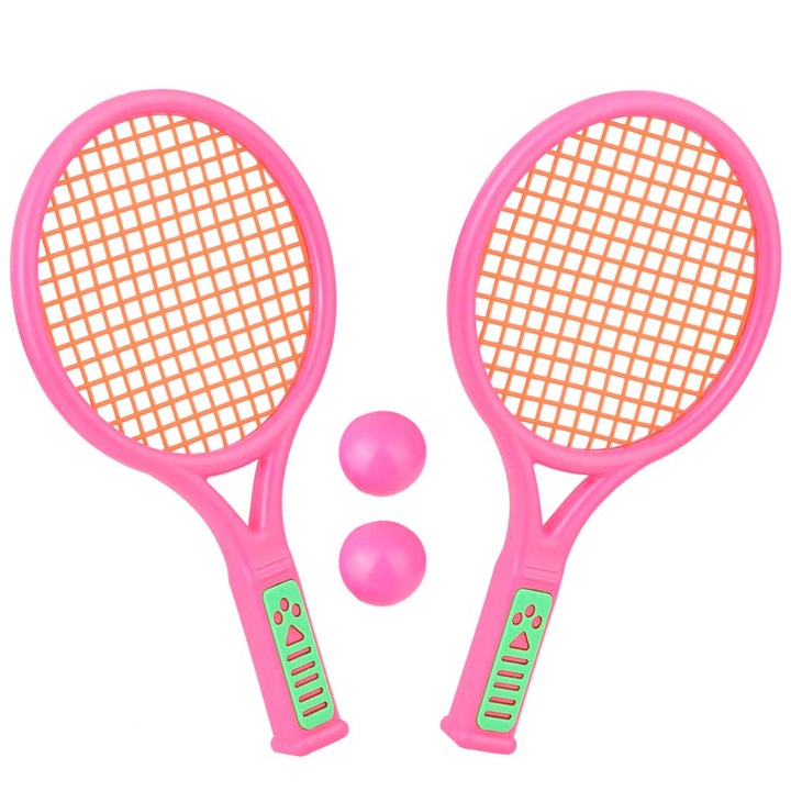 Gyermek teniszütő szett, Jormftte, 26.5cm, piros, ultrakönnyű anyag, ergonomikus kialakítás