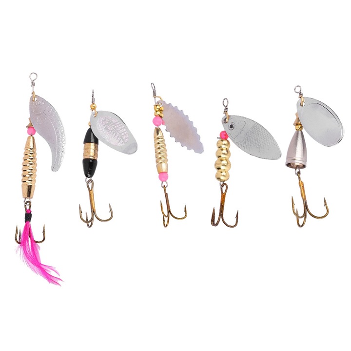 Műcsali horgászathoz, Enforose 5db fém