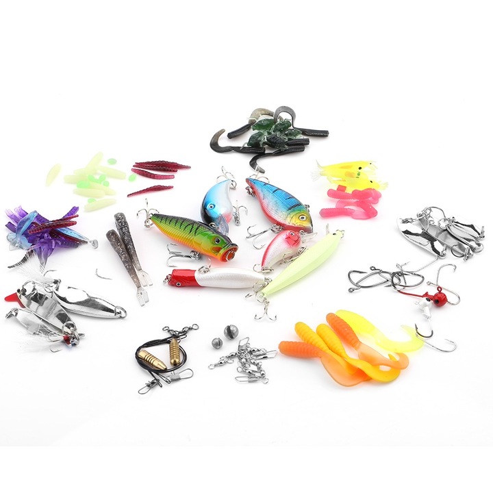 Jormftte 100 darabos műcsali készlet, élénk színek, méret 22x12.5x5.5cm