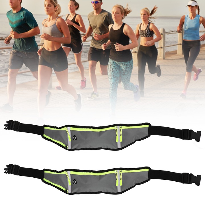 Jormftte sporttáska, 2 darabos készlet, ultravékony, vízálló, ébenfa, férfiaknak