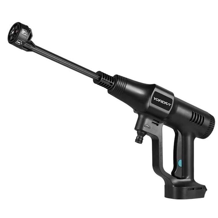 Aparat de spalat cu presiune, Yofidra, 200 BAR, 3 trepte, 2 baterii, 5m furtun