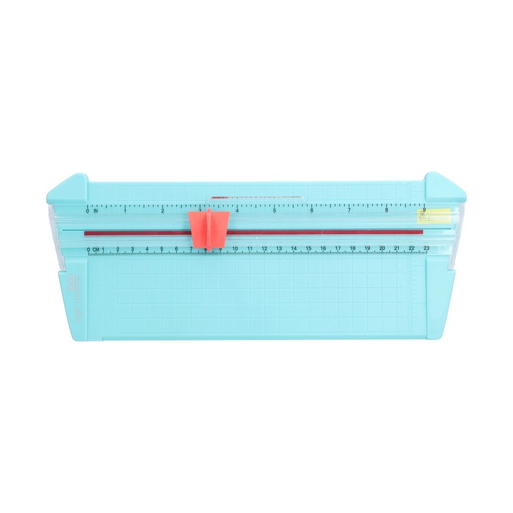 Mmgoqqt papírvágó, 10 A4-es lap, vágási szélesség 230 mm, vágási vastagság 1 mm, mentazöld