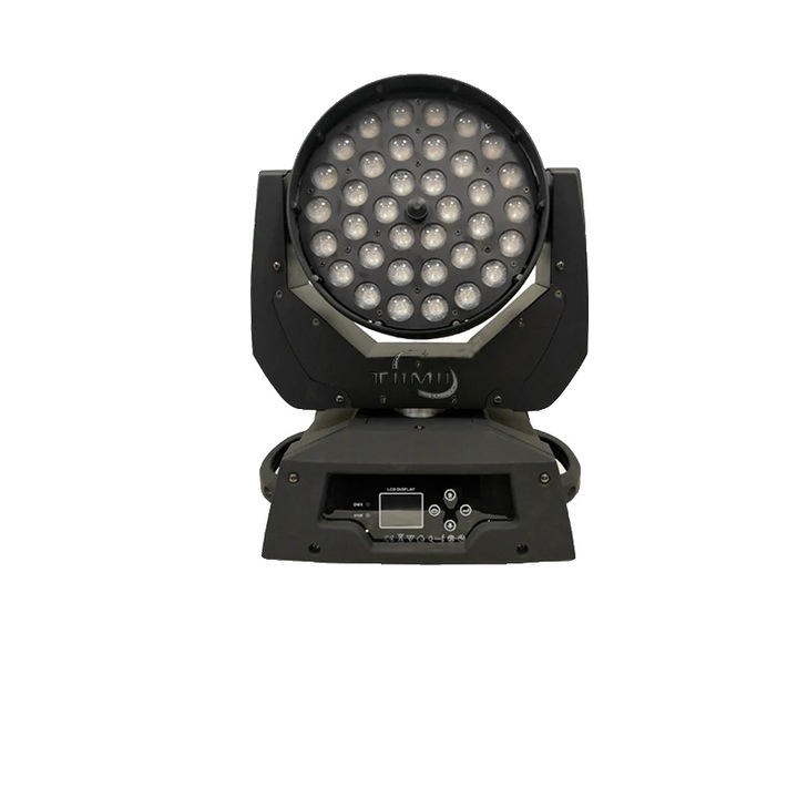 Lumina mobila LED, 450W, zoom 15-65, 6in1, RGBWUV