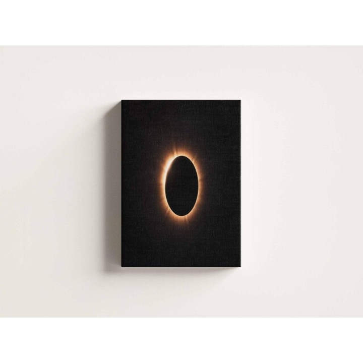 Картина на платно - Слънчево затъмнение в небето - 30х50 см