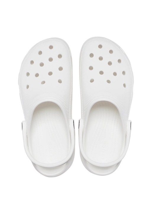 Saboti Crocs Women's Classic Platform Clog 42-43 EU - W11 US Alb - White