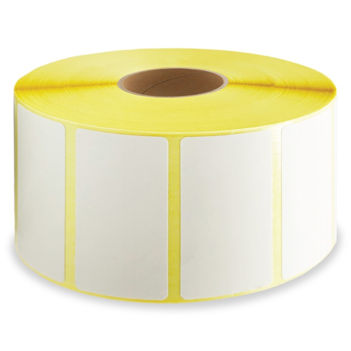 ROLTECH® termikus öntapadó címkék, 100 x 50 mm, 1000 címke/tekercs