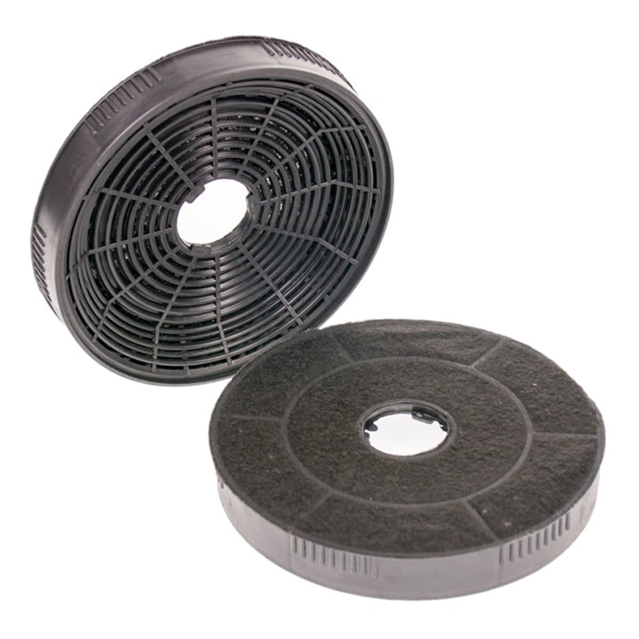 Set 2 filtre carbon activ e-SWC® pentru hota Bosch / Siemens, echivalent cu 12009727