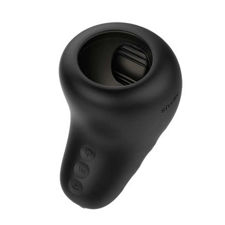 Nexus Eclipse maszturbátor készlet, 3 ütési mód, 6 vibrációs mód, szilikon, vízálló