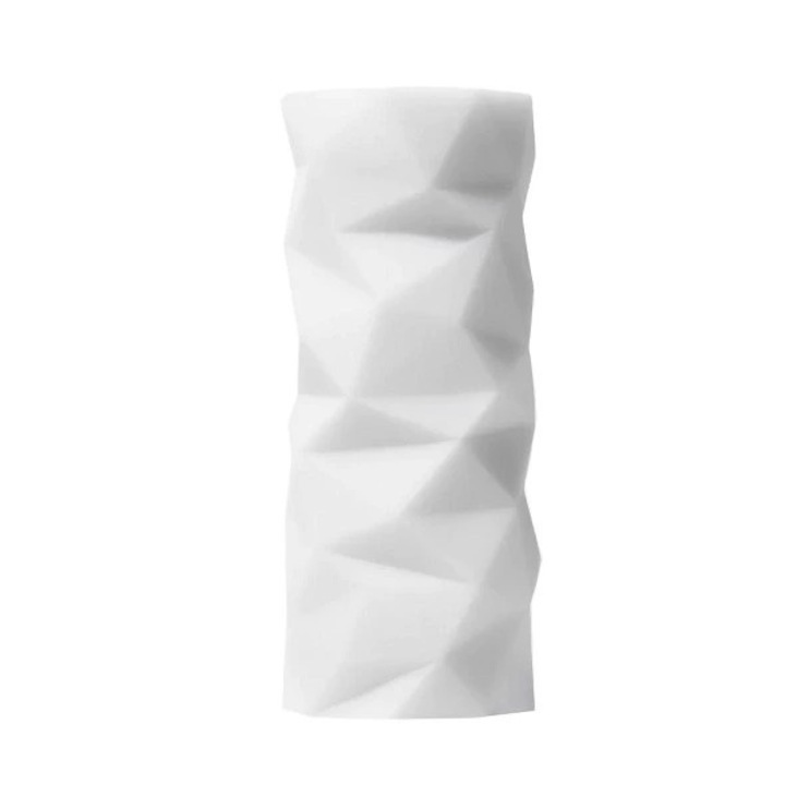 Мастурбатор Tenga, 3D многоъгълен, 7.26x7.26x15.65 см