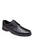 Pantofi barbati casual din piele naturala pe calapod lat Negru GKR5XN Marimea 41