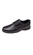 Pantofi barbati casual din piele naturala pe calapod lat Negru GKR5XN Marimea 41