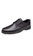 Pantofi barbati casual din piele naturala pe calapod lat Negru GKR5XN Marimea 41