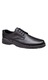 Pantofi barbati casual din piele naturala pe calapod lat Negru GKR5XN Marimea 41