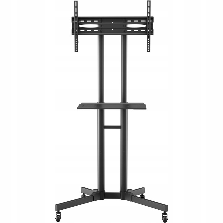 Мобилна опора за Luka TV, 32-65 инча, регулируема височина, 4 колела, капацитет 50 кг