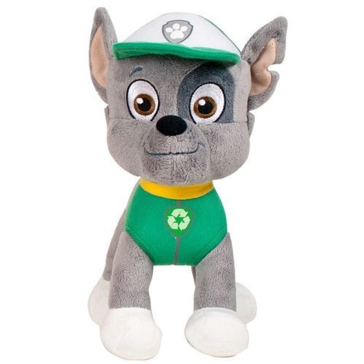 Плюшена играчка Paw Patrol Rocky 27x25x13см