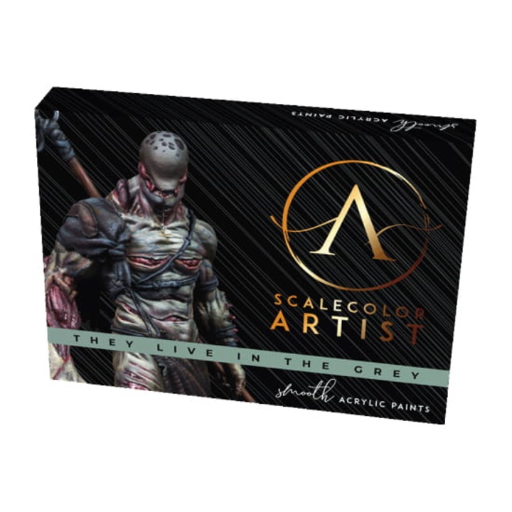 Scale75 Artist festékkészlet, Szürkében élnek, 12x20 ml