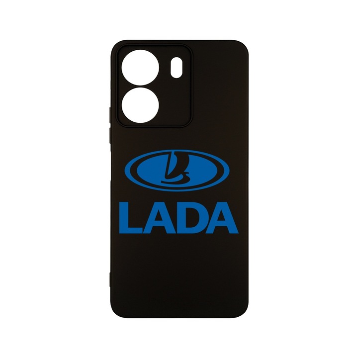 BestCase 1.2mm Szilikon telefontok, kompatibilis modell Xiaomi Redmi 13C / Poco C65, Logo Lada, Kamera Védelem, Mikroszálas puha belső, PB 1741