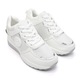 Pantofi sport De dama, cu insertii de plasa, D1346, Alb 39