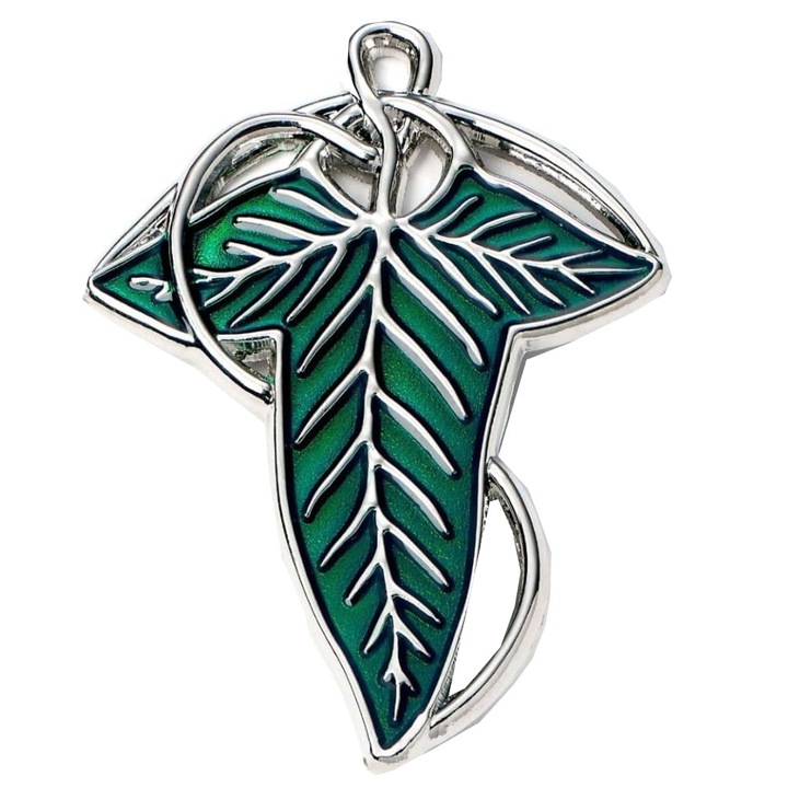 Insigna Lord of the Rings, The Leaf of Lorien, 5,5 cm