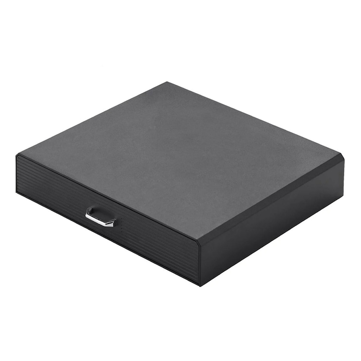 Suport 30 capsule cafea, awwaline, negru, 35 x 34 x 7.5 cm, compatibil K-Cup, Dolce Gusto