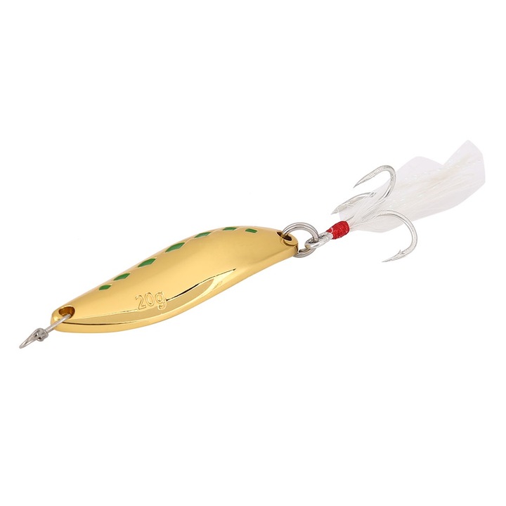 Műcsali horgászathoz, Enforose, tartós acélból, (arany 20 g)